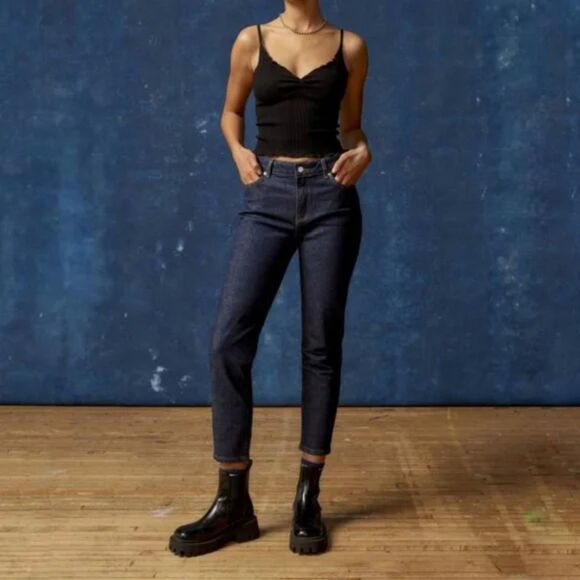 BDG Women's Skinny Jeans - Dark Blue - Picture 1 of 9